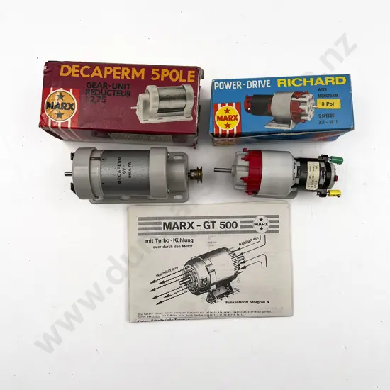 Boxed Marx Decamperm 5POL and Power-Drive Richard