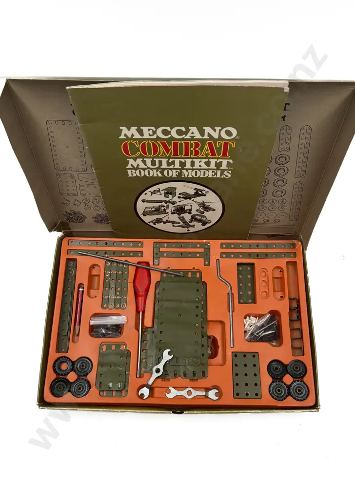 Two Boxed Meccano Army and Combat Multikit Construction Sets Image 1++