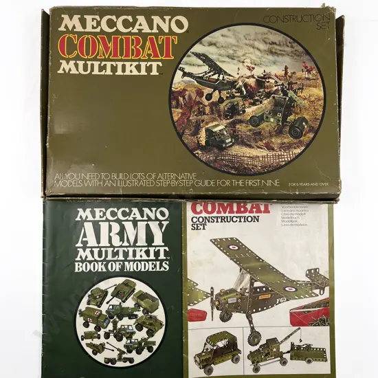 Boxed Meccano Army Multikit and assorted