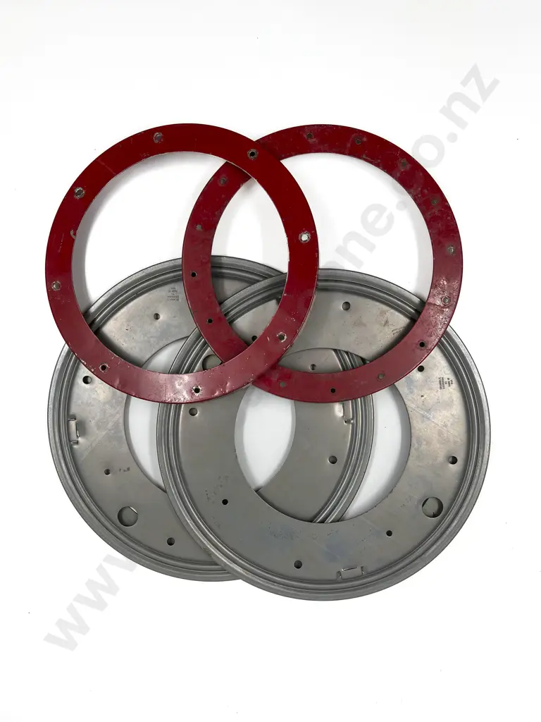 Pair 30.5cm (12") Round Lazy Susan Image 1++