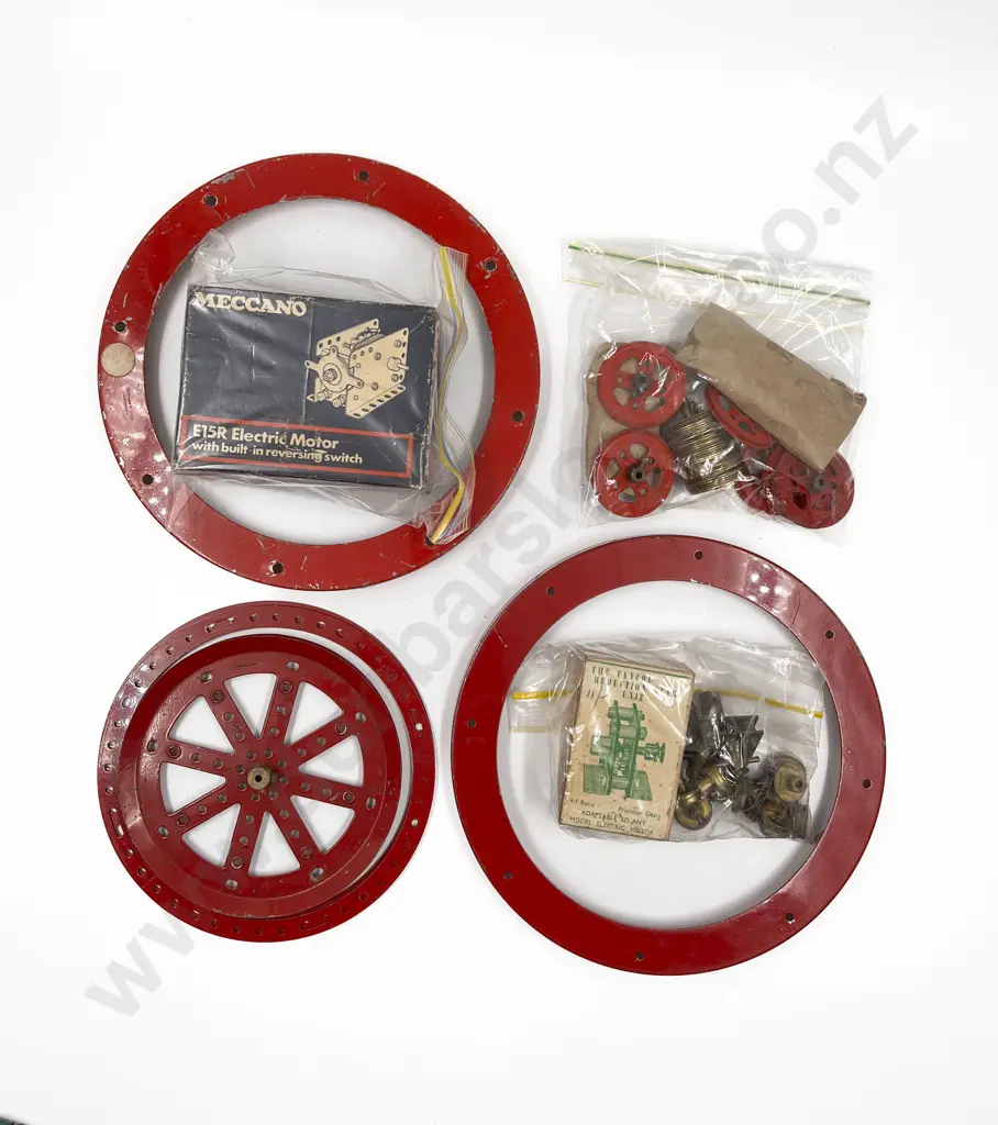 Meccano Pair 25cm Flange Rings Image 1++