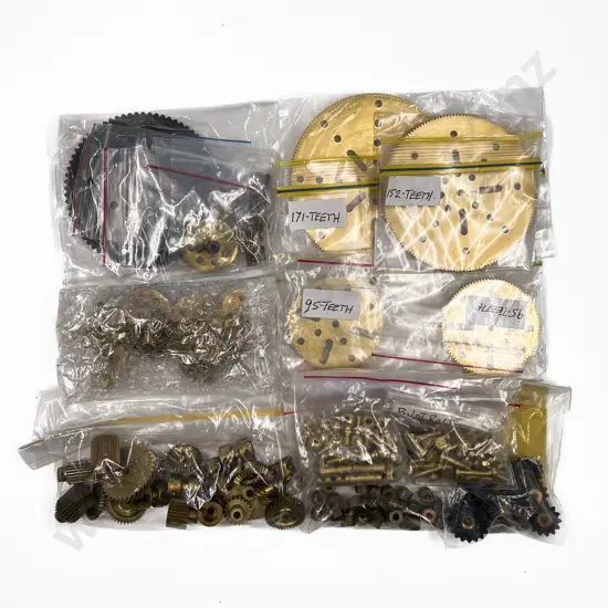 Qty Meccano Brass Gears and Gear Wheels