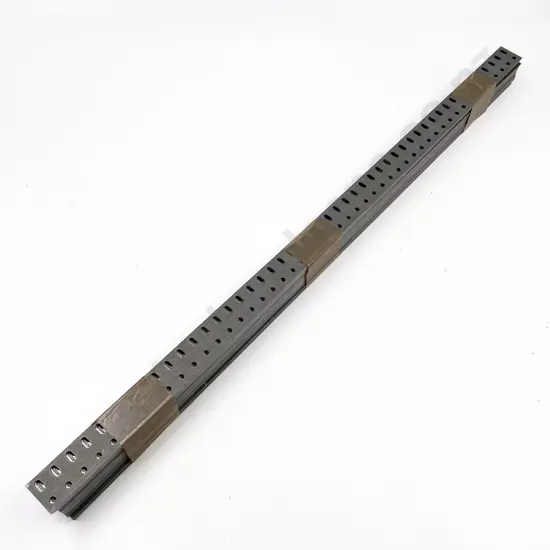 Meccano Zinc 28 Flat Girder Strips 62cms