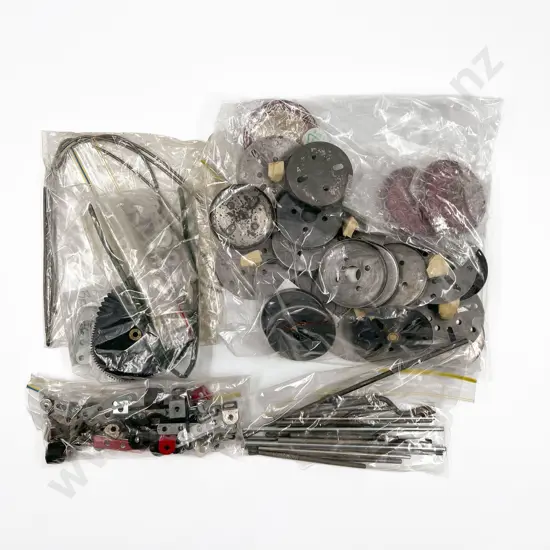 Meccano Qty Assorted with Grey and ZInc/Steel Plates