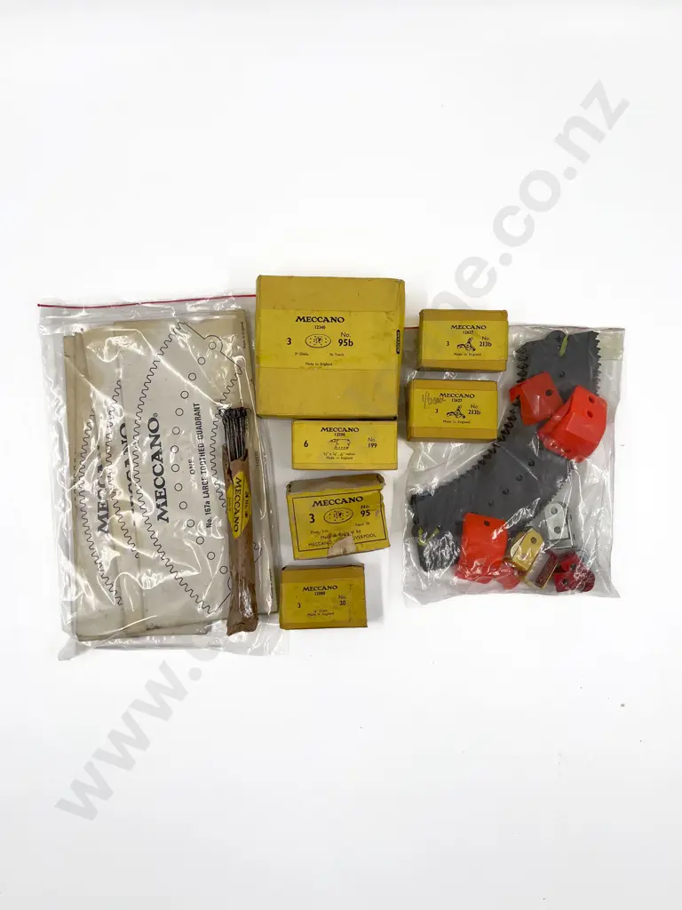 Meccano Qty Original Packeted Parts Image 1++