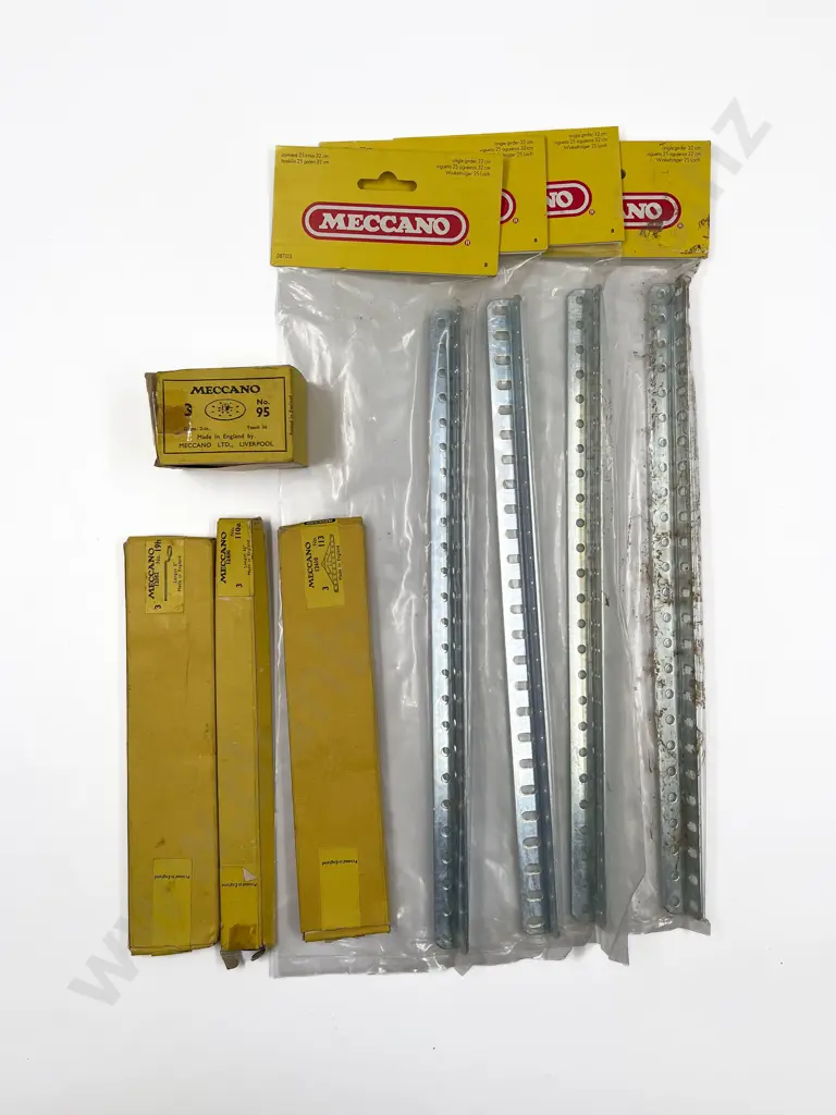 Meccano Qty Original Packeted Parts Image 1++
