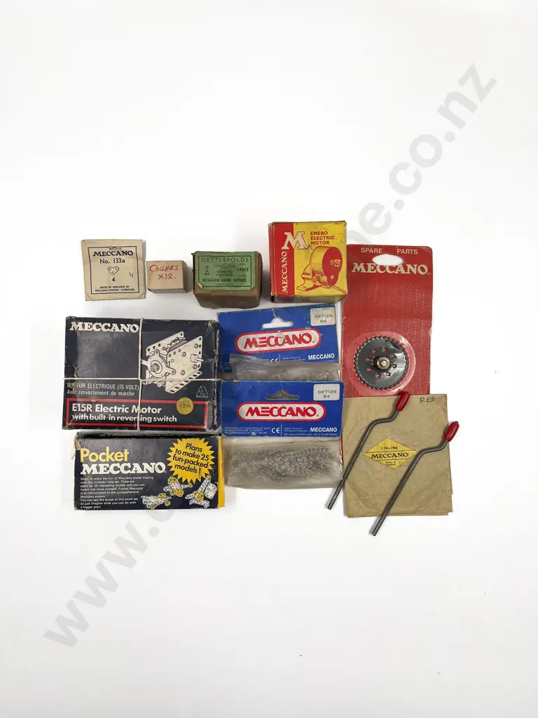 Meccano Qty Original Packeted Parts Image 1++