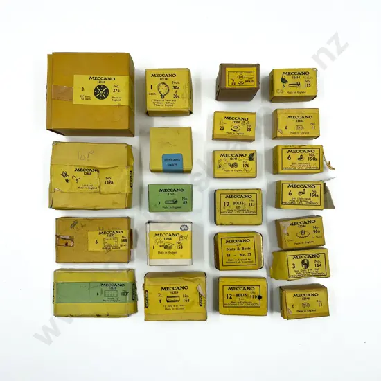 Meccano Qty Original Packeted Parts