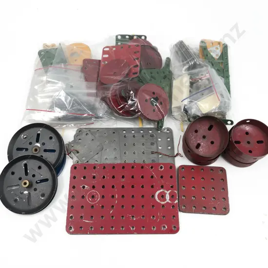 Qty Meccano Assorted Mixed Parts
