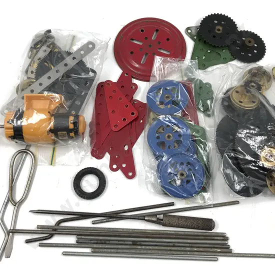 Qty Meccano Assorted Mixed Parts