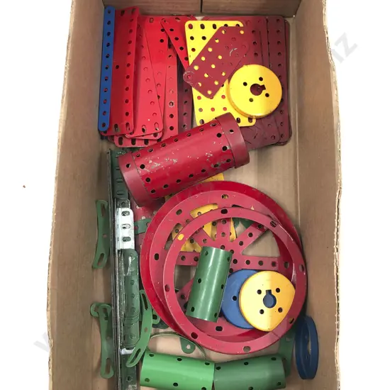 Qty Meccano Assorted Mixed Parts