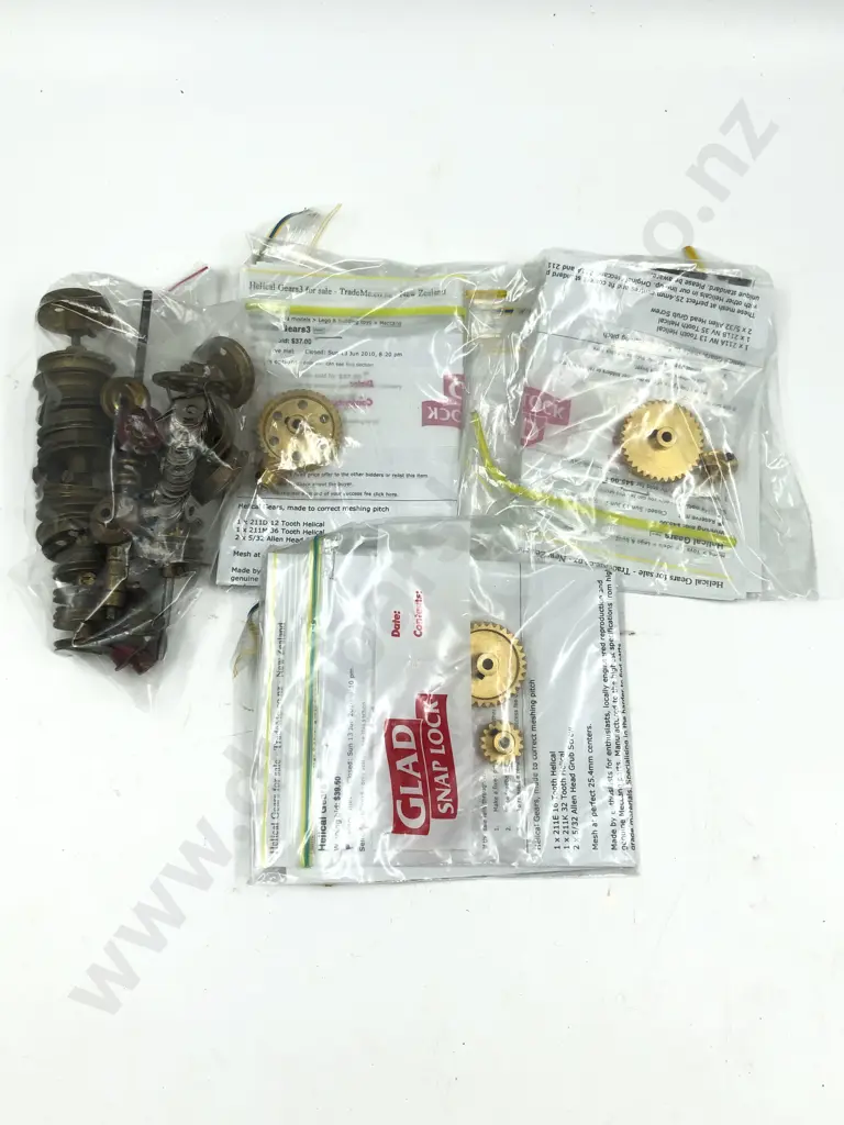 Qty Meccano Assorted Gears Nuts and Bolts Image 1++