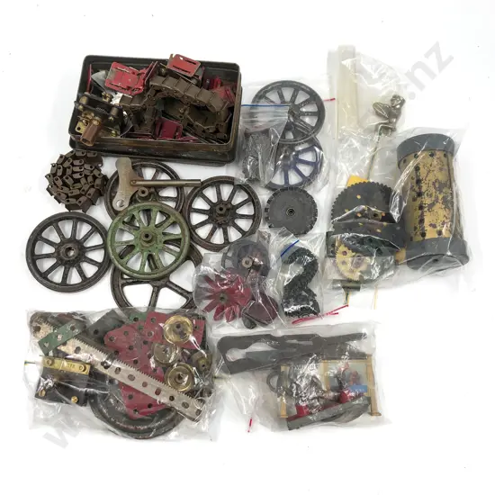 Qty Meccano Assorted Vintage
