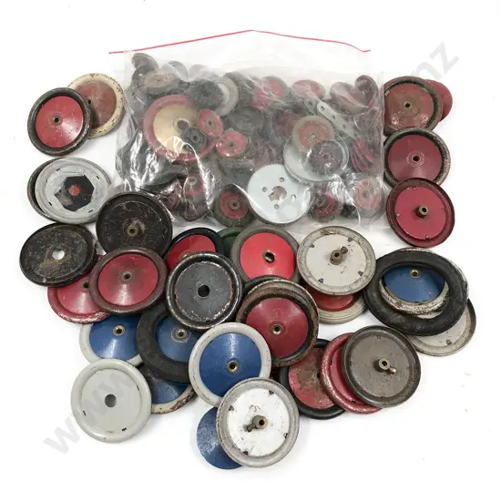 Qty Meccano Assorted Vehicle Wheels