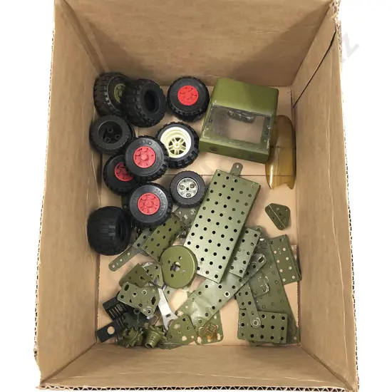 Qty Meccano Military Vehicle Parts