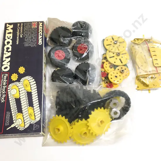 Meccano Caterpillar Track Pack Parts and Assorted