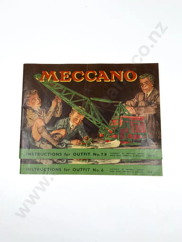Original Boxed Meccano Outfit No7 with Instruction Booklets Image 1++