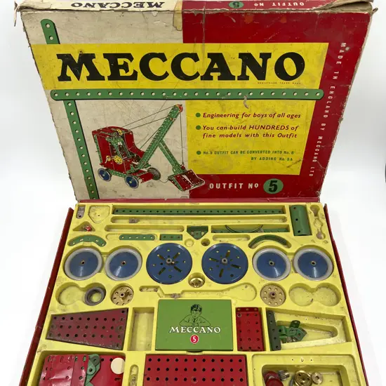 Part Boxed Meccano Outfit No5