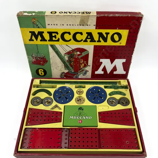 Boxed Meccano Outfit No6 M
