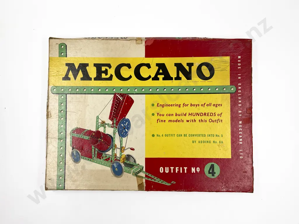 Boxed Meccano Outfit No4 Image 1++