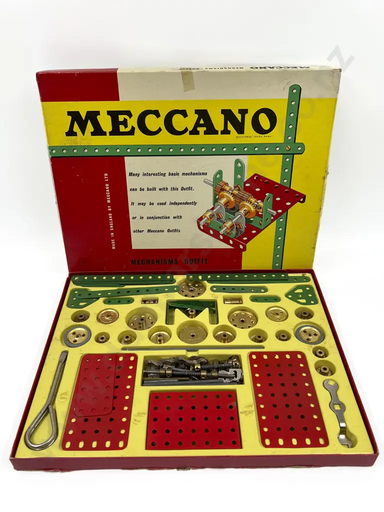 Boxed Meccano Mechanisms Outfit Image 1++