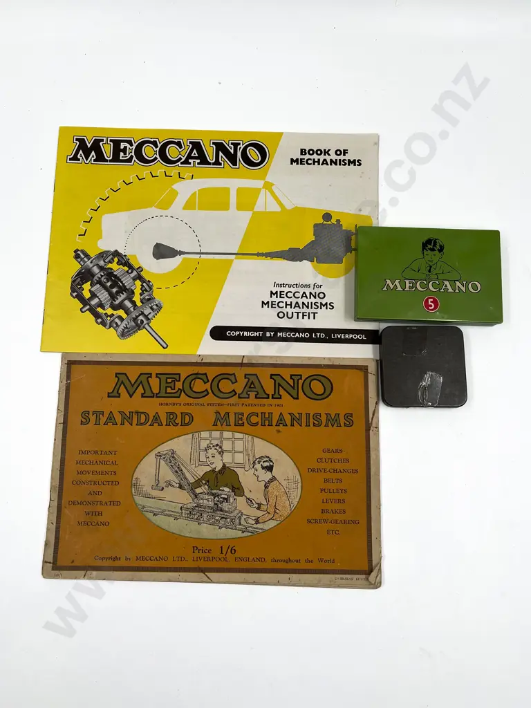 Boxed Meccano Mechanisms Outfit Image 1++