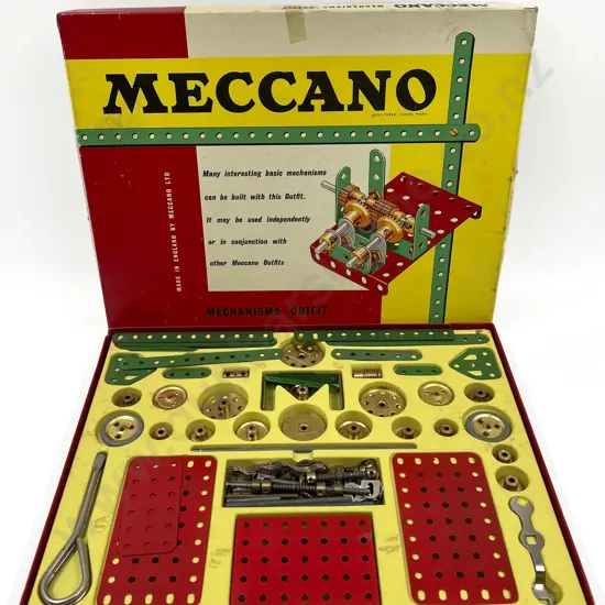 Boxed Meccano Mechanisms Outfit
