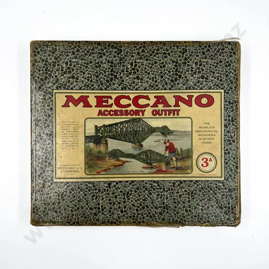 Vintage Meccano Accessory Outfit 3A Box Only