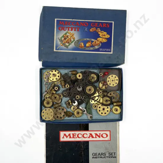 Meccano Gears Outfit A Box