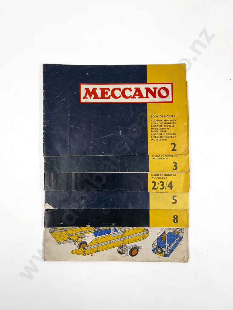 Meccano Outfit No5 Empty Box and Instruction Booklets Image 1++