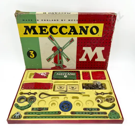 Box Meccano Outfit No3 and 2A