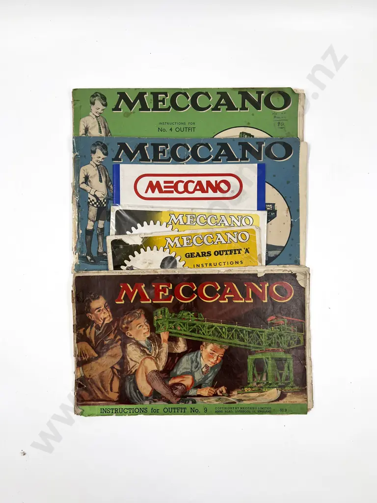 Meccano Boxes for 00 and 4A Image 1++