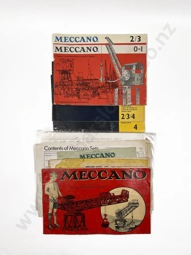 Meccano Boxes for 00 and 4A Image 1++