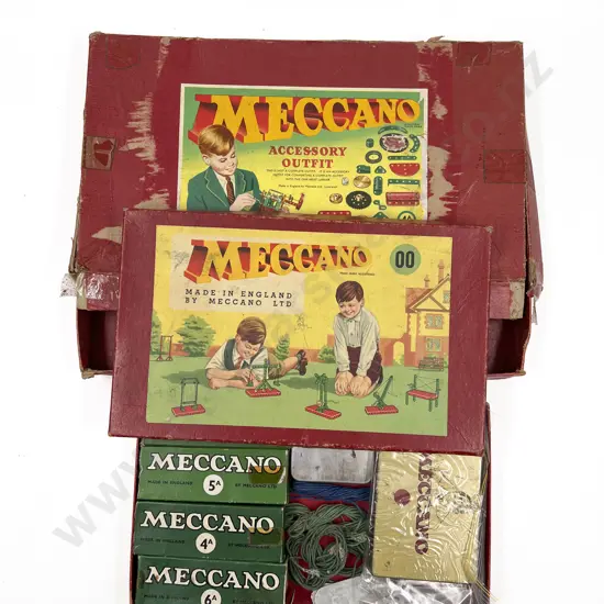 Meccano Boxes for 00 and 4A