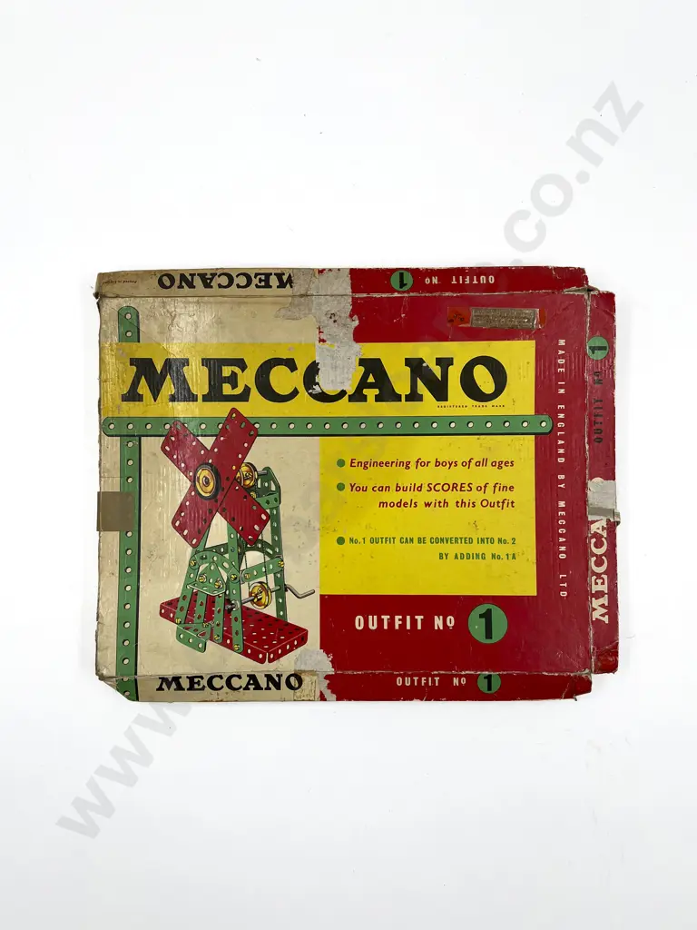 Meccano Outfit No1 Box Image 1++