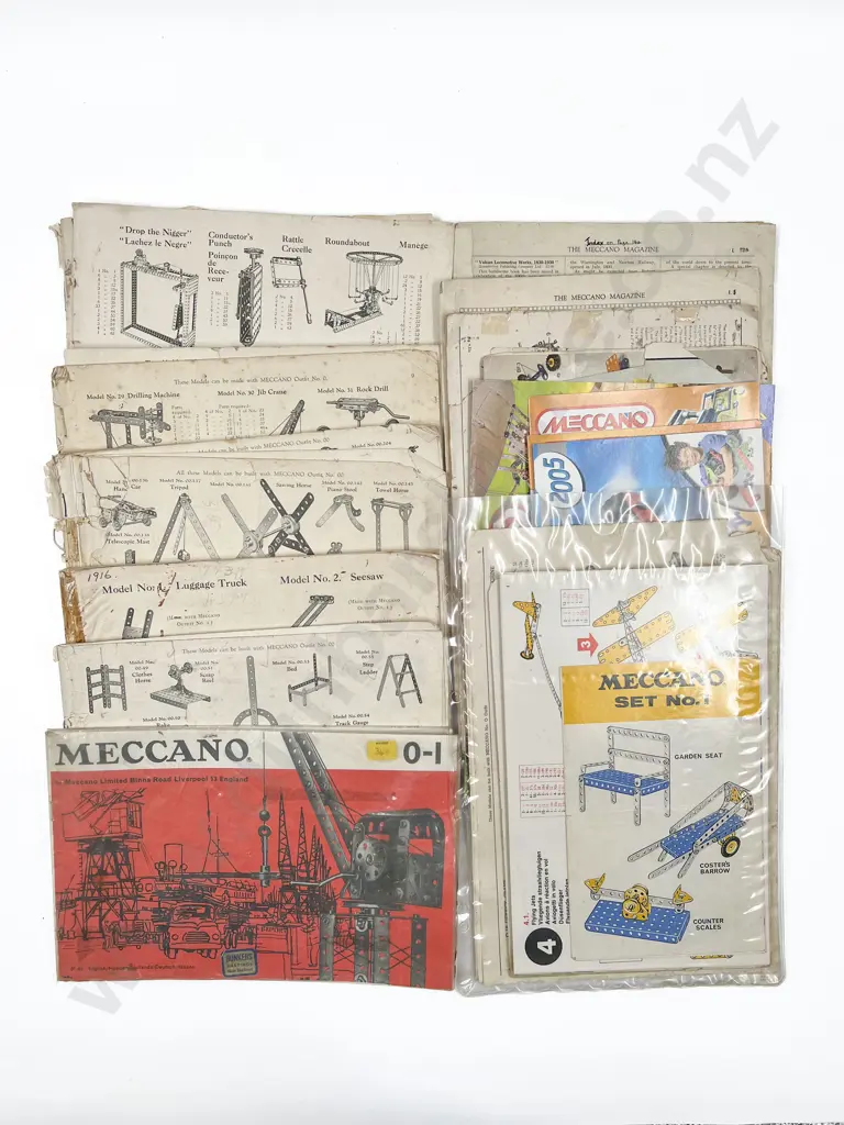 Selection Meccano Magazine Articules Image 1++