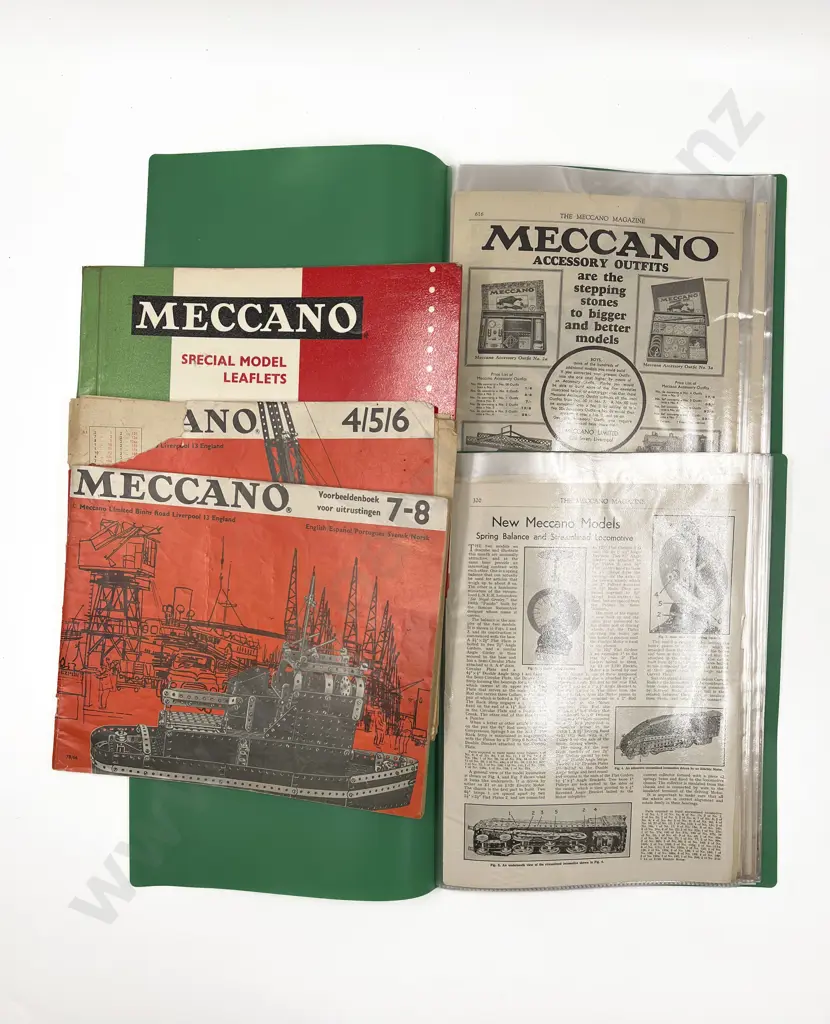 Selection Meccano Magazine Articules Image 1++
