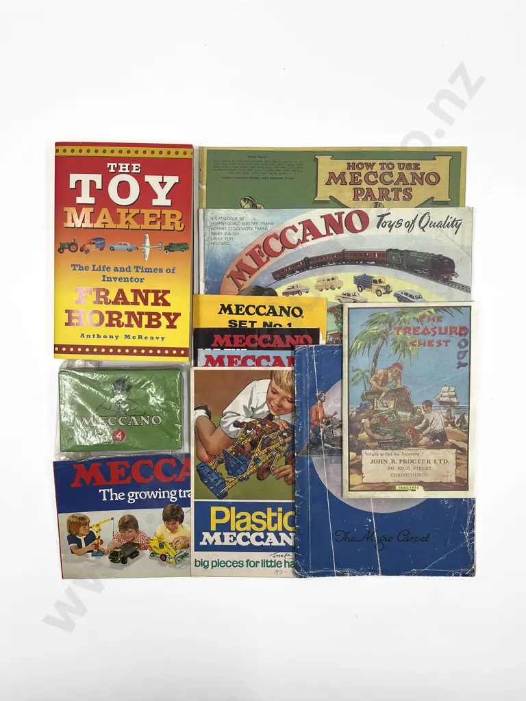 Selection Vintage Meccano Pocket Catalogues Image 1++