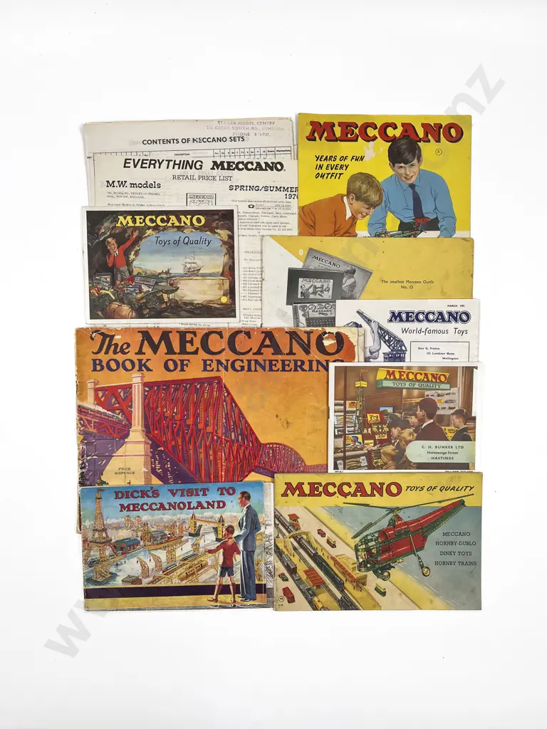 Early Meccano Book of Engineering Image 1++