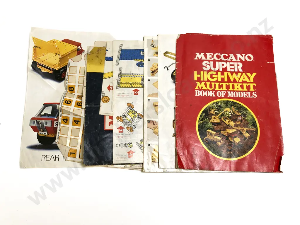 Qty Vintage Meccano with Highway Multikit Approx 5kg Image 1++