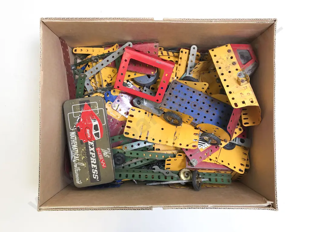 Qty Vintage Meccano with Highway Multikit Approx 5kg Image 1++