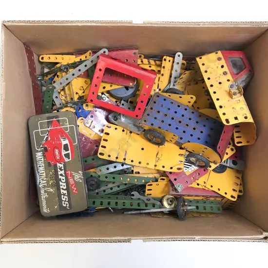 Qty Vintage Meccano with Highway Multikit Approx 5kg