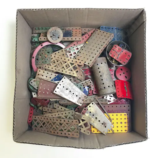 Qty Vintage Meccano Approx 7kgs