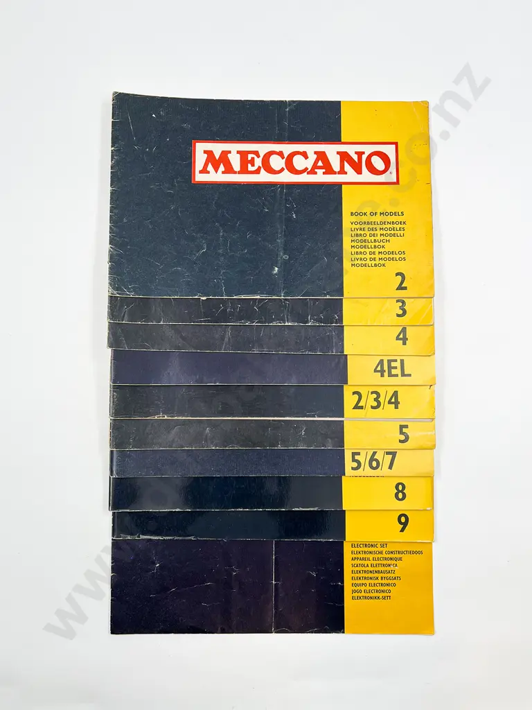 Meccano Instruction Booklets Image 1++