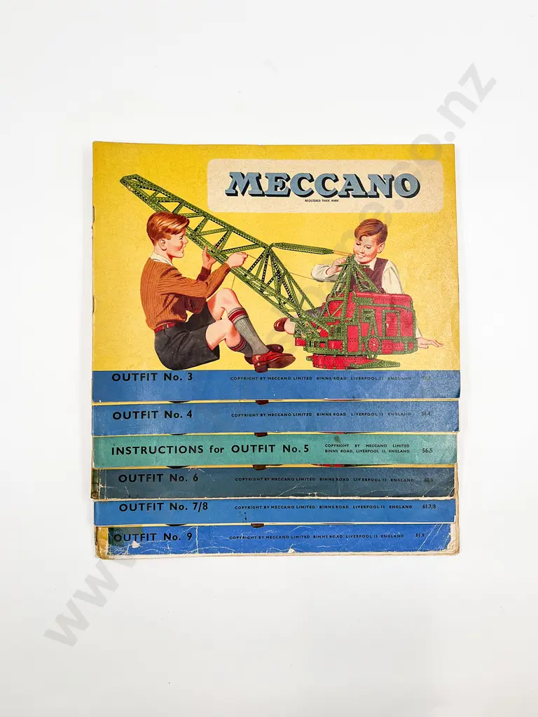 Meccano Instruction Booklets Image 1++