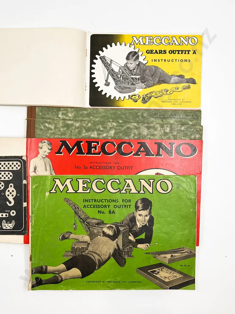 Meccano Instruction Booklets Image 1++
