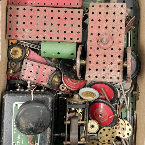 Large Qty Vintage Meccano
