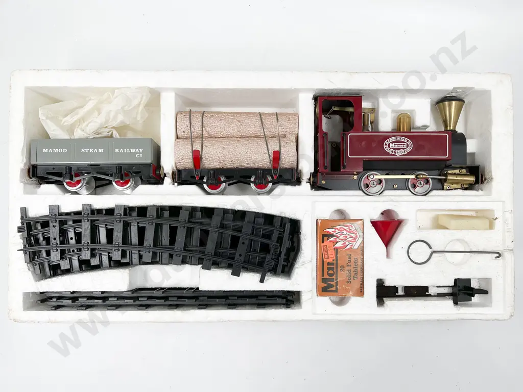 Boxed Mamod Steam Railway Set Image 1++