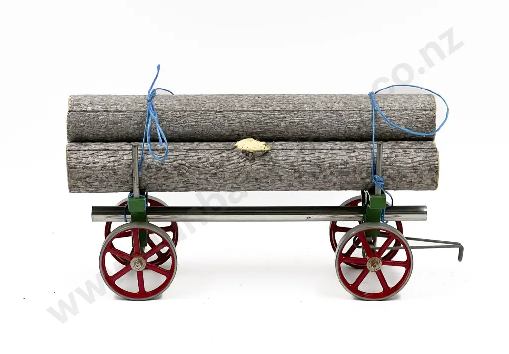 Unboxed Wilesco Log Trailer Image 1++