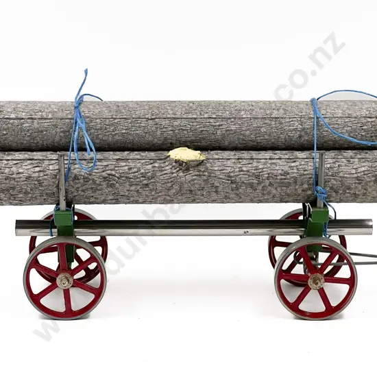 Unboxed Wilesco Log Trailer